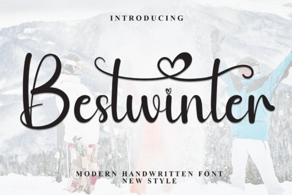 Bestwinter: A Whimsical Handwritten Font for Digital Warmth