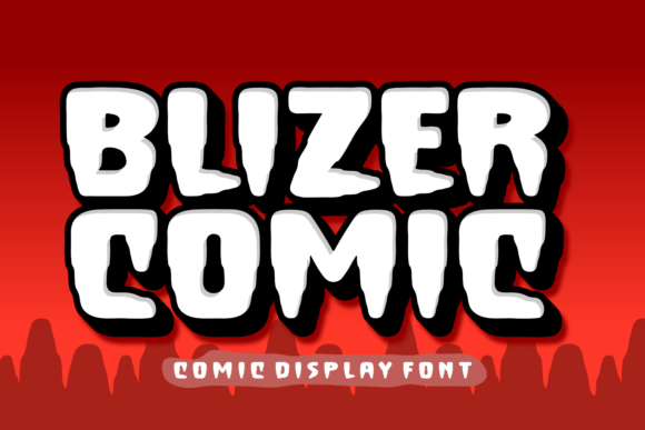 Blizer Comic: A Playful Display Typeface for Digital Brands