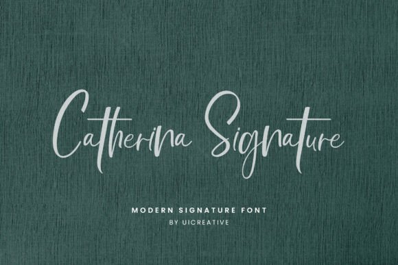 Catherina Signature: The Editorial Font for Modern Publishing