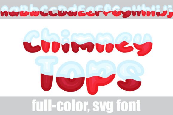 Chimney Tops: A Playful, Instantly Recognizable Display Font for Winter Campaigns