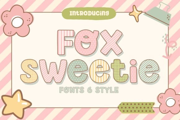 Fox Sweetie: A Playful Display Font That Makes Your Brand Instantly Memorable