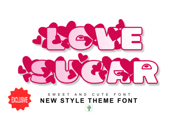 Love Sugar: A Playful Display Font for Web Designers