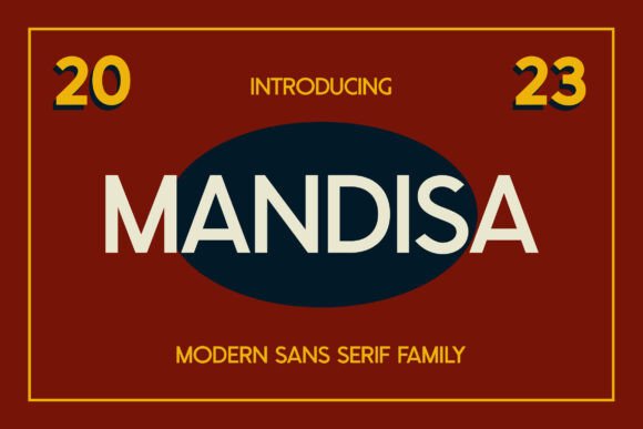 Mandisa: A Sans Serif Typeface That Elevates Handmade Products