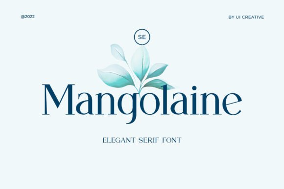Mangolaine Serif Font for Makers and Creative Shops