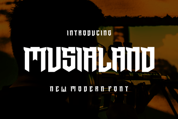 Musialand Font: A Modern Typeface for Small Business Branding