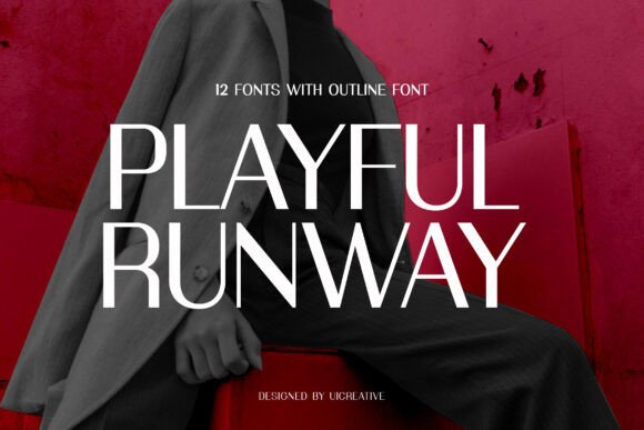 Playful Runaway: A Stylish Sans Serif Font for Branding