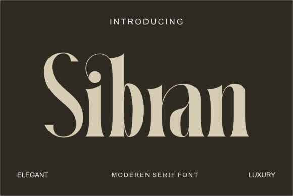 Sibran Font: A Designer’s Experience with This Elegant Display Serif