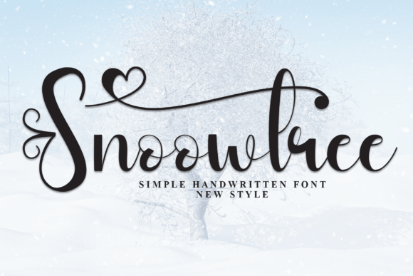 Snoowtree: A Warm, Hand-Scripted Display Font for Authentic Branding