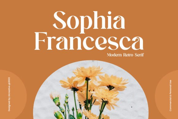 Sophia Francesca Font: A Modern Serif for Business Branding