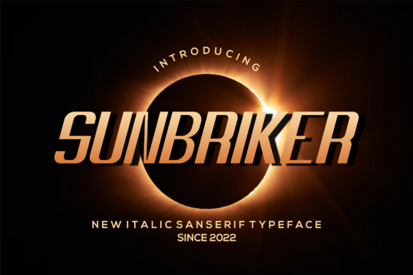 Sunbriker: A Sophisticated Display Serif for Elegant Branding