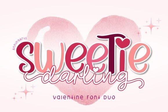 Sweetie Darling Duo: A Warm Display Font for Web Designers