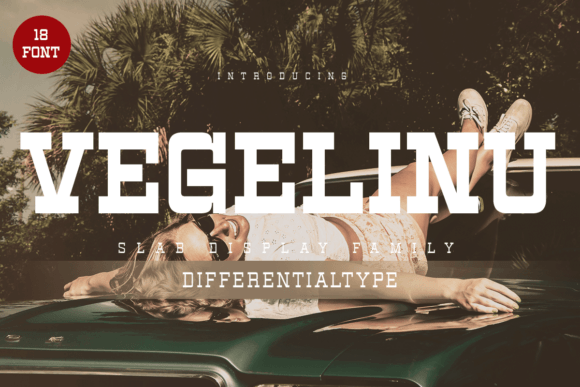 Vegelinu: A Retro Serif Font for Expressive Web Design
