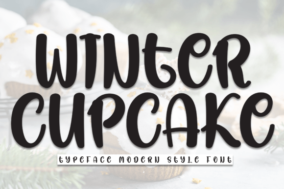 Winter Cupcake: A Friendly Handwritten Display Font for Web Design